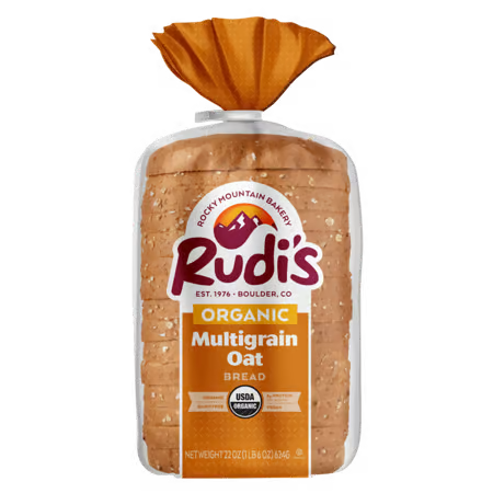 Rudis Organic Multigrain Oat Bread 22oz