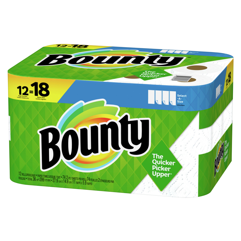 Bounty 12ct Select-A-Size Paper Towels