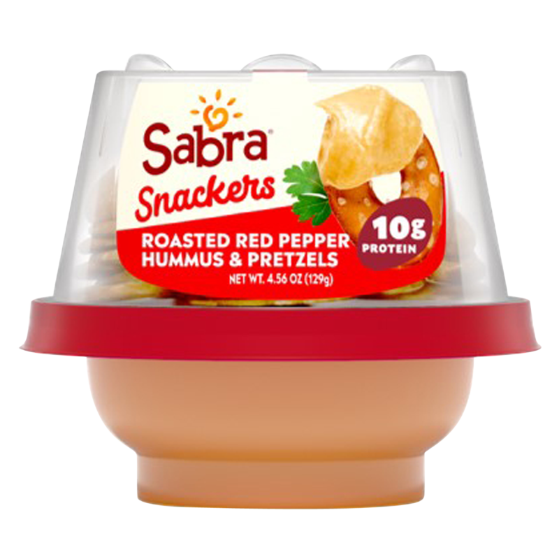 Sabra Roasted Red Pepper Hummus & Pretzels 4.56oz