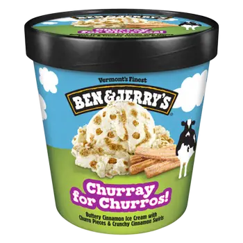 Ben & Jerry’s Churray for Churros Ice Cream Pint