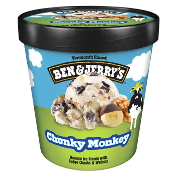 Ben & Jerry’s Chunky Monkey Ice Cream Pint