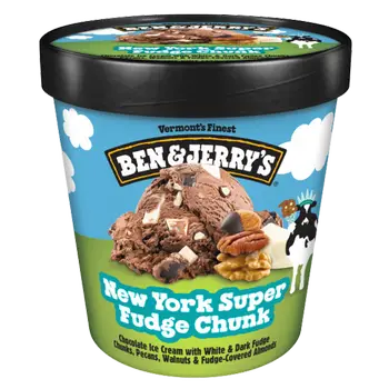 Ben & Jerry’s New York Super Fudge Ice Cream Pint
