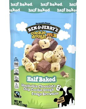 Ben & Jerry’s Frozen Half Baked Dough Chunks 6oz