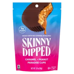 SkinnyDipped Caramel Peanut Paradise Cups, 3.17oz
